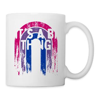 It's a Bi Thing Bisexual LGBTQ Bi Pride LGBT Gay - Mug - white - Right