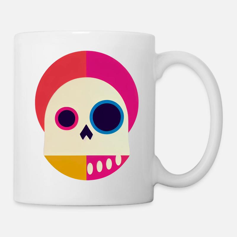 Le clown mort-vivant - Mug blanc - blanc