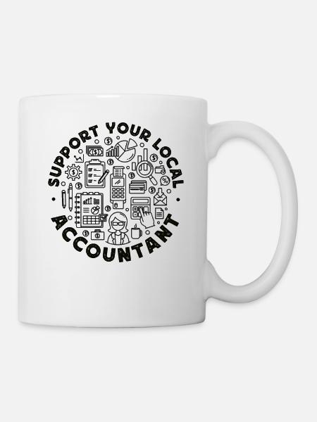 Comptable Comptable Comptable - Mug blanc - blanc