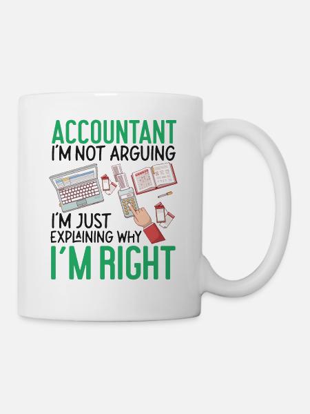 Comptable Comptable Comptable - Mug blanc - blanc