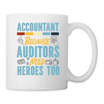 Accountant Bookkeeper Accounting - Mug - white - Right