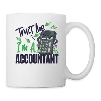 Accountant Bookkeeper Accounting - Tasse - Weiß - Rechts