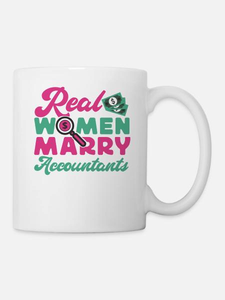 Comptable Comptable Mariage - Mug blanc - blanc