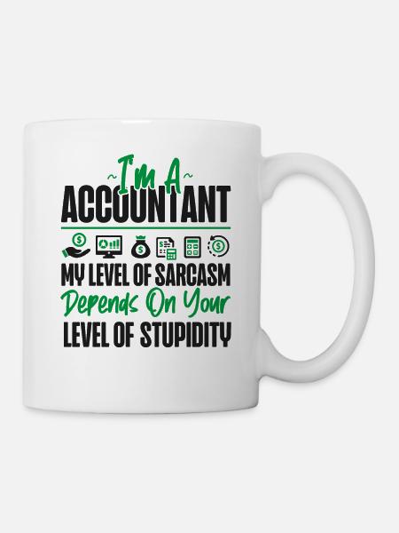 Comptable Comptable Comptable - Mug blanc - blanc