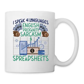 Accountant Bookkeeper Accounting - Mug - white - Right