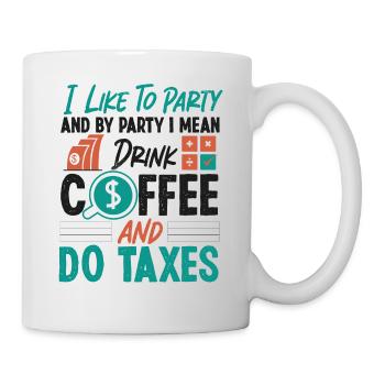 Comptable Comptable Comptable - Mug blanc - blanc - Droite