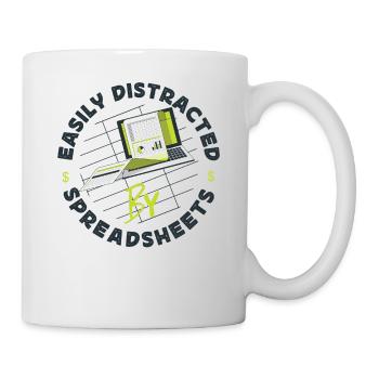Accountant Bookkeeper Accounting - Mug - white - Right