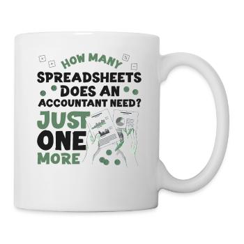 Accountant Bookkeeper Accounting - Tasse - Weiß - Rechts
