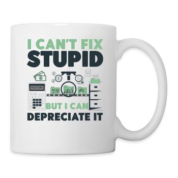 Accountant Bookkeeper Accounting I - Mug - white - Right