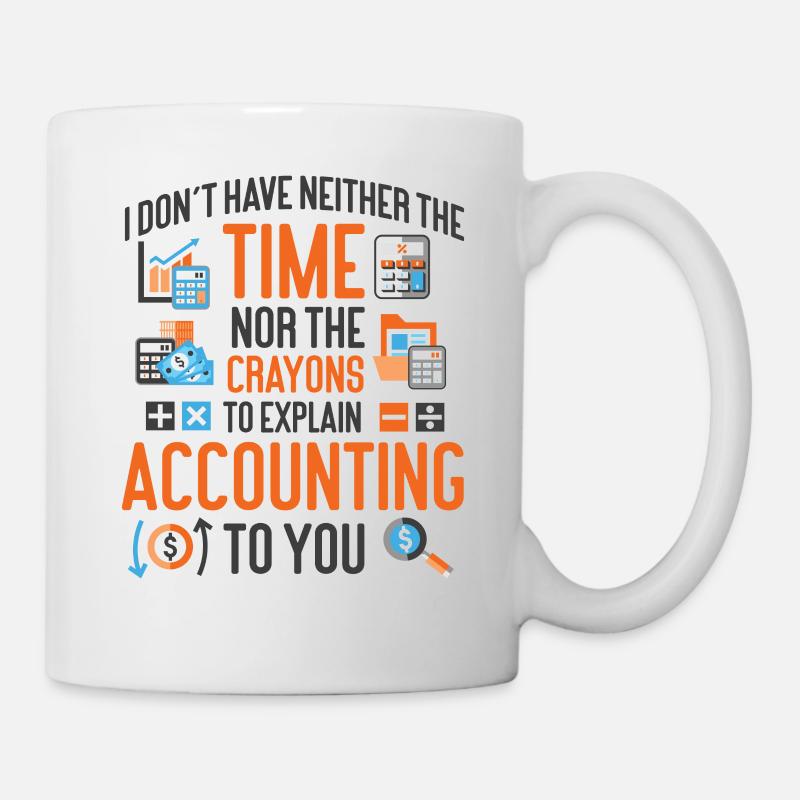 Accountant Bookkeeper Accounting I - Tasse - Weiß