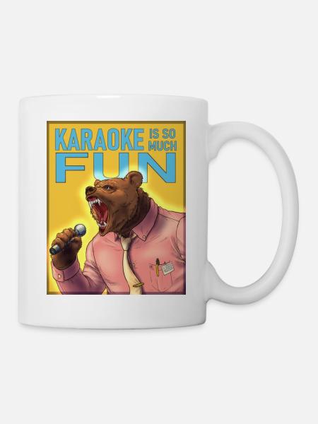 Karaoke! - Mug - white