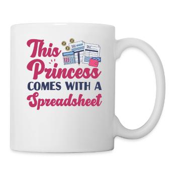 Accountant Bookkeeper Accounting - Mug - white - Right