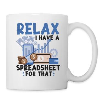 Accountant Bookkeeper Accounting - Mug - white - Right