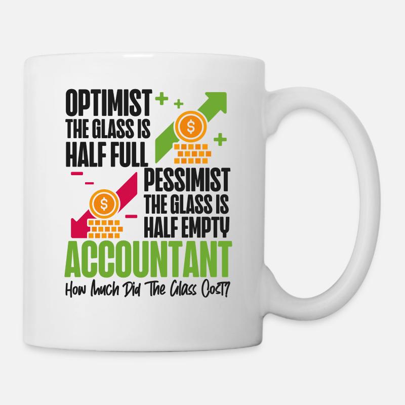 Accountant Bookkeeper Accounting - Mug - white