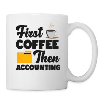 Accountant Bookkeeper Accounting - Mug - white - Right
