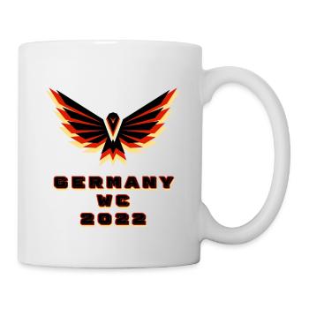 germany wc 2022 logo - Mug - white - Right