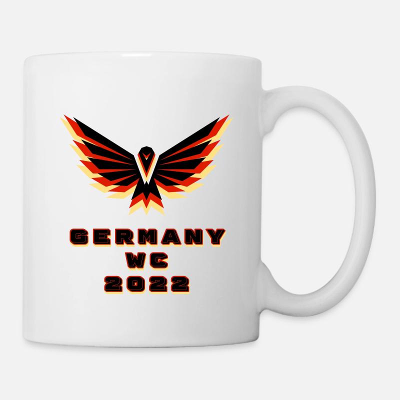 germany wc 2022 logo - Mug - white