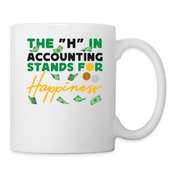 Accountant Bookkeeper Accounting - Mug - white - Right