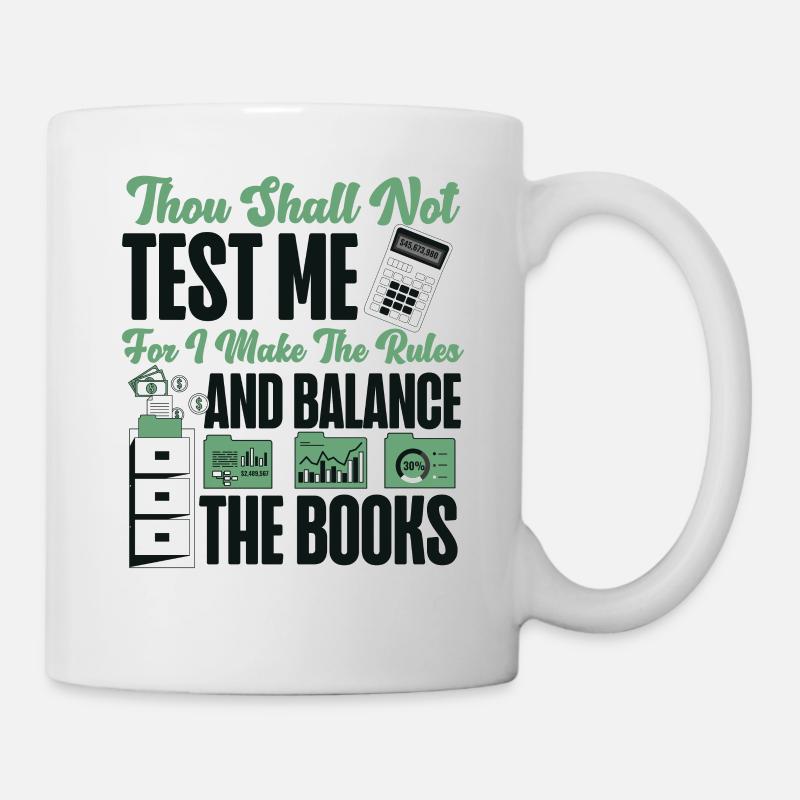Accountant Bookkeeper Accounting - Mug - white