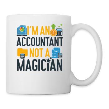 Accountant Bookkeeper Accounting - Mug - white - Right