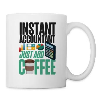 Accountant Bookkeeper Accounting - Mug - white - Right