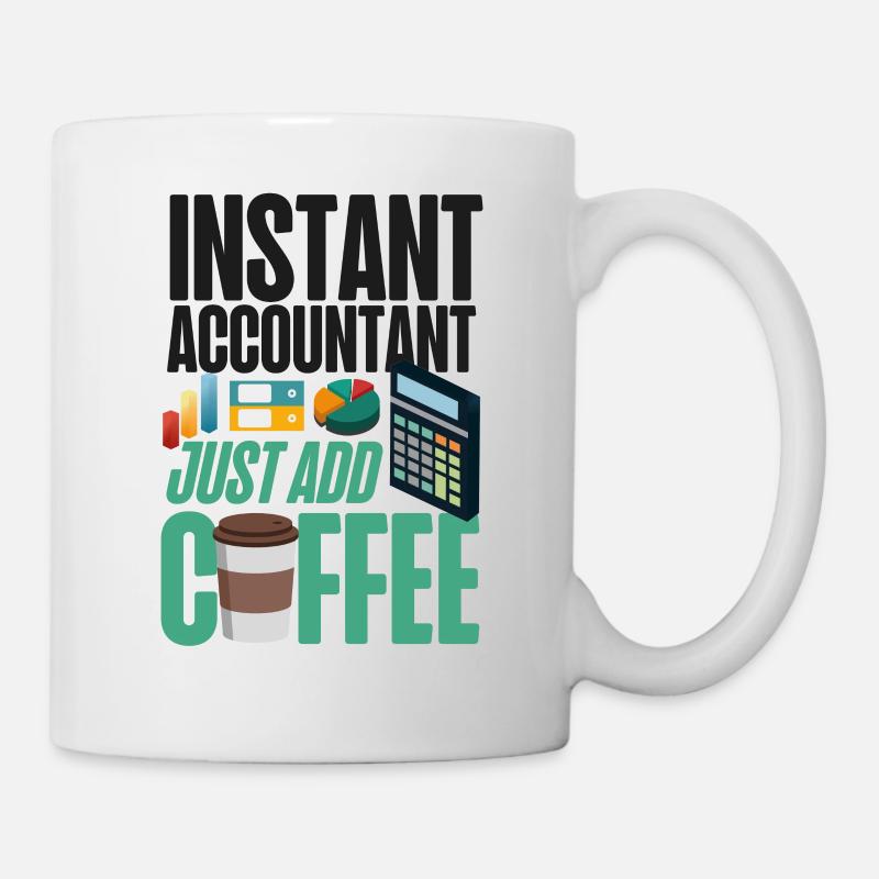 Accountant Bookkeeper Accounting - Mug - white