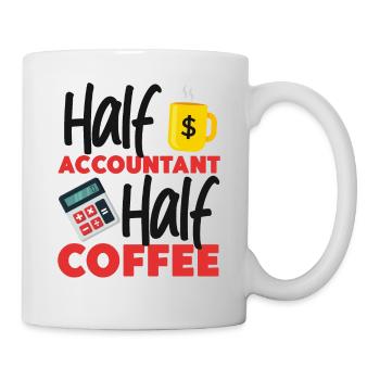 Accountant Bookkeeper Accounting - Mug - white - Right