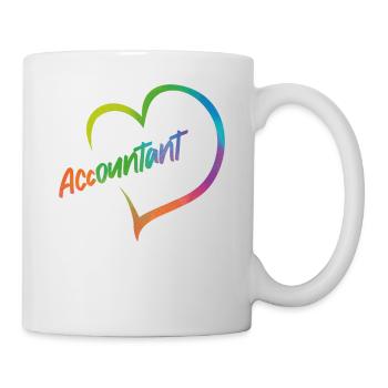 Accountant Bookkeeper Accounting - Mug - white - Right