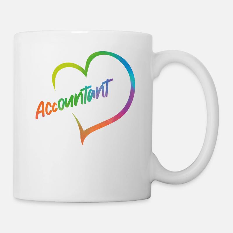 Comptable Comptable Comptable - Mug blanc - blanc