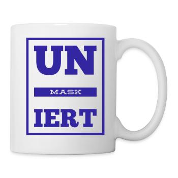 UN MASKED - Démasqué - Démasqué. NOUVEAU HIT! - Mug blanc - blanc - Droite