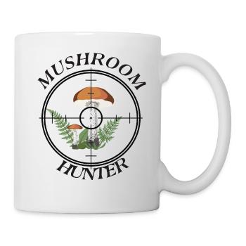 MUSHROOM HUNTER - Tasse - Weiß - Rechts