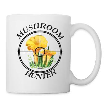 MUSHROOM HUNTER - Tasse - Weiß - Rechts