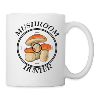 MUSHROOM HUNTER - Tasse - Weiß - Rechts