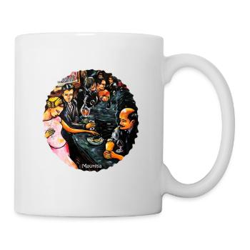 Verrückte Jahre Bar - Tasse - Weiß - Rechts
