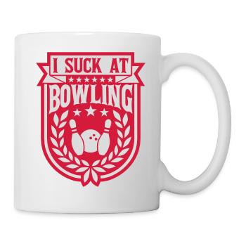 Je suis nul au bowling - Mug blanc - blanc - Droite