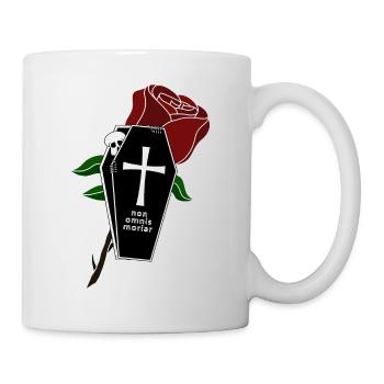 Non Omnis Moriar - Tasse - Weiß - Rechts