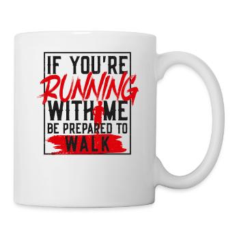 Running Runner Half Marathon Slow - Mug - white - Right