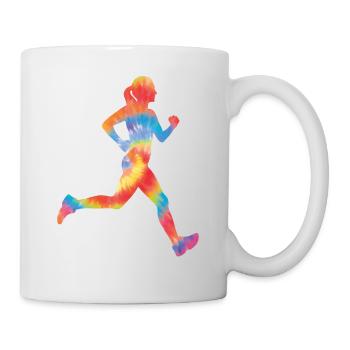 Running Runner Half Marathon Tie - Mug blanc - blanc - Droite