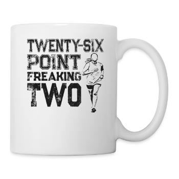 Running Runner Semi-Marathon - Mug blanc - blanc - Droite