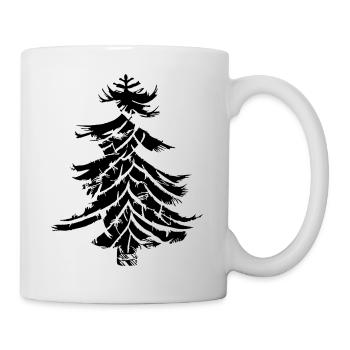Christmas Tree Christmas Tree Winter Vector 16 - Mug - white - Right