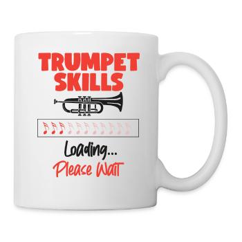 Trumpet Player Trumpet Skills - Tasse - Weiß - Rechts