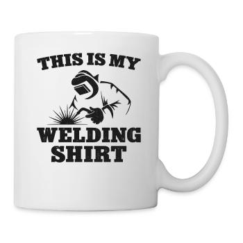 Soudeur Soudeur Vintage C’est mon - Mug blanc - blanc - Droite