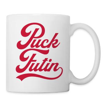 Conception du logo Puck Futin - Mug blanc - blanc - Droite