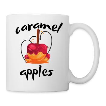 Pommes au caramel - pour les amateurs de bonbons sucrés - Mug blanc - blanc - Droite