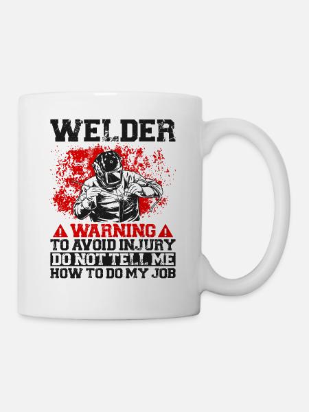 Welder Welding Vintage Welder - Tasse - Weiß