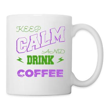 funny sayings birthday present tired drinking - Tasse - Weiß - Rechts