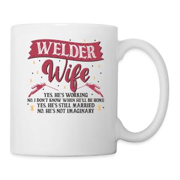 Soudeur Soudeur Femme Soudeur Femme Soudeur - Mug blanc - blanc - Droite