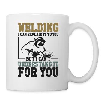 Soudeur Soudage Vintage Soudage I - Mug blanc - blanc - Droite