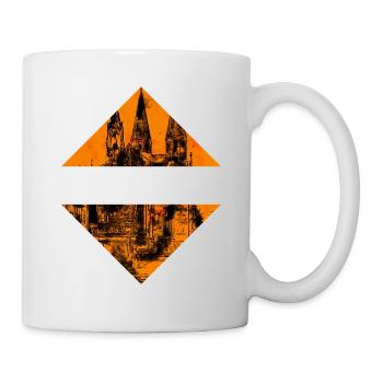 Braunschweig Deutschland Stadt Skyline Heimat - Tasse - Weiß - Rechts