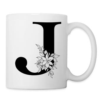 Letter J - Mug - white - Right